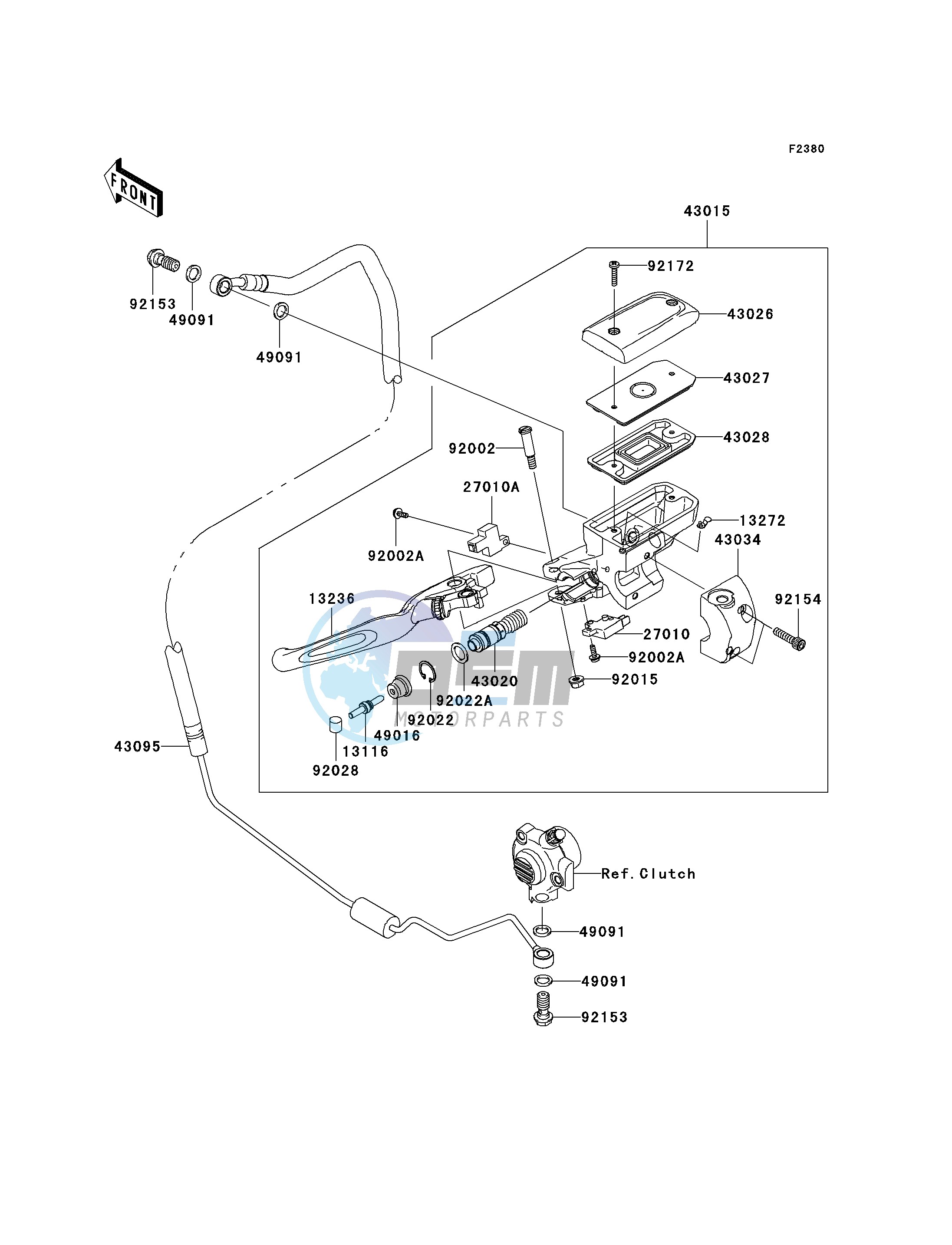 CLUTCH MASTER CYLINDER