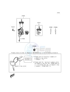 J300 SC300AEFA XX (EU ME A(FRICA) drawing Ignition Switch