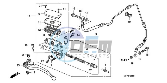 CLUTCH MASTER CYLINDER