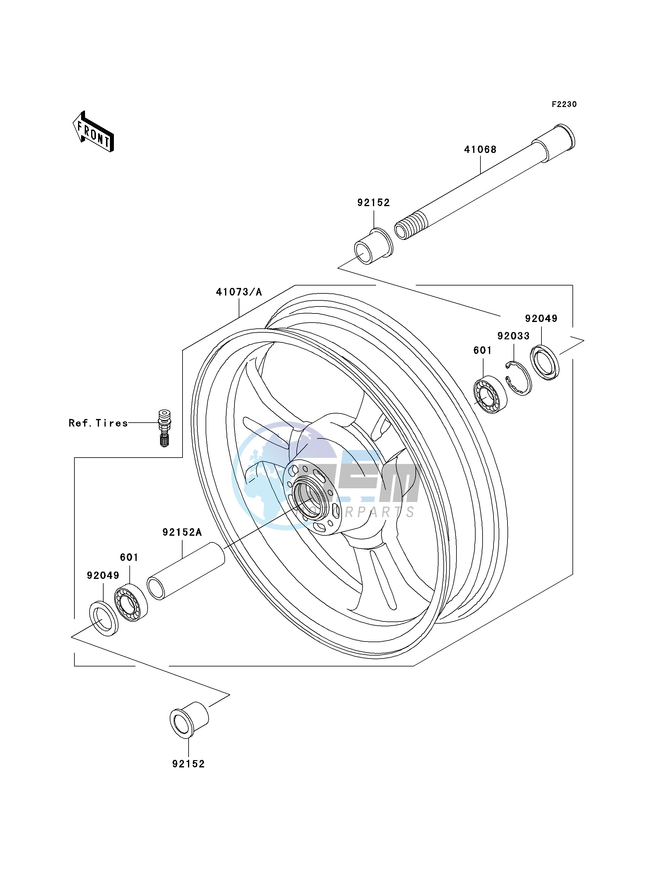 FRONT WHEEL