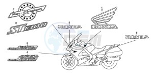 ST1300 drawing MARK