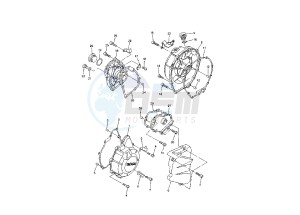 FZ6 NS 600 drawing CRANKCASE COVER