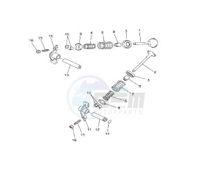 YP R X-MAX SPORT 250 drawing VALVE