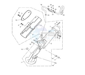 YN NEO'S 50 drawing EXHAUST