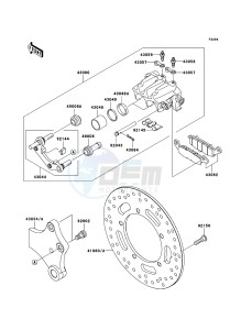 VN900_CUSTOM VN900C9FA GB XX (EU ME A(FRICA) drawing Rear Brake