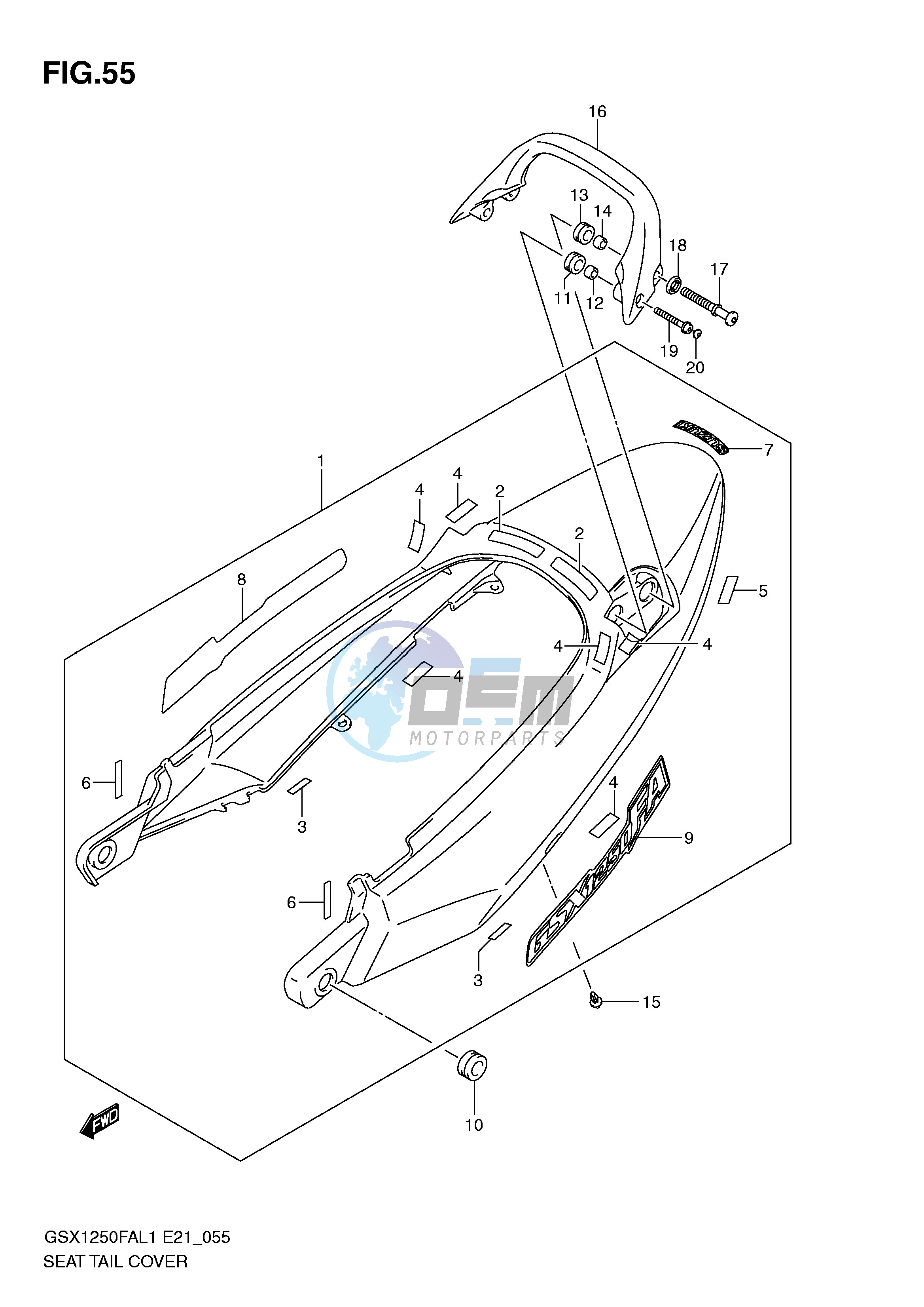 SEAT TAIL COVER