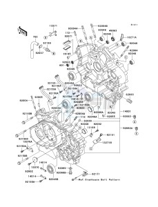 VN 1500 N [VULCAN 1500 CLASSIC FI] (N1-N3) [VULCAN 1500 CLASSIC FI] drawing CRANKCASE -- VN1500-N1_N2- -