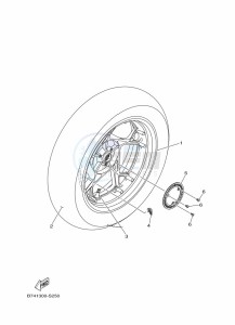 GPD125-A NMAX 125 (BAL1) drawing CRANKSHAFT & PISTON