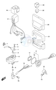 DF 250 drawing PTT Switch/Engine Control Unit