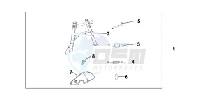 CBF1000FAC drawing MAIN STAND