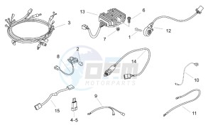 Pegaso 650 Carb drawing Electrical system II