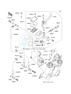 EX 650 A [NINJA 650R] (A6F-A8F) A8F drawing FRONT MASTER CYLINDER