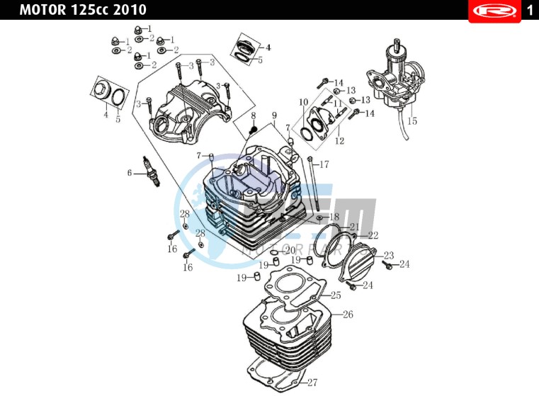 CYLINDER HEAD  EURO3