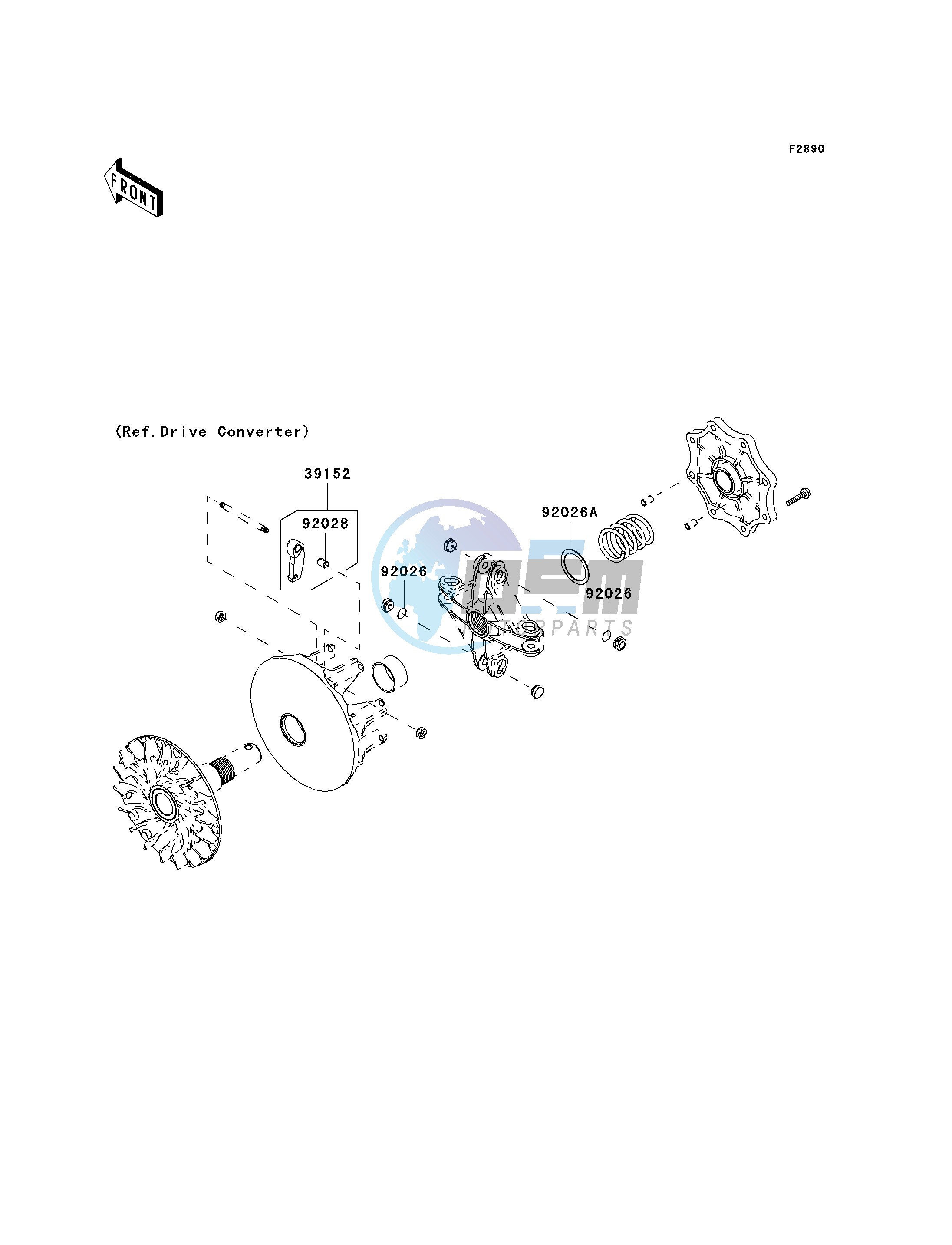 OPTIONAL PARTS-- DRIVE CONVERTER- -