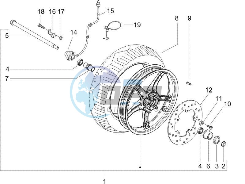 Front wheel