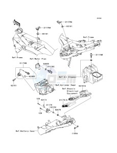 ZR 750 L [Z750 AU] (L7F-L8F) L8F drawing FUEL INJECTION