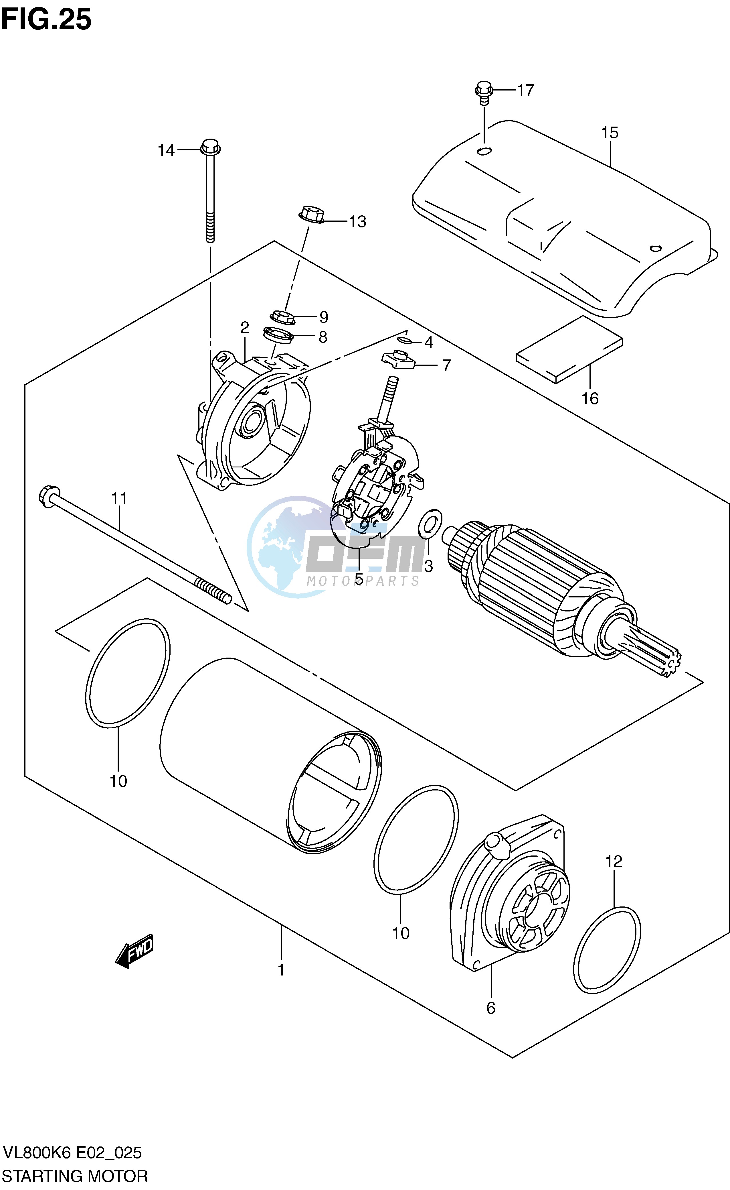 STARTING MOTOR