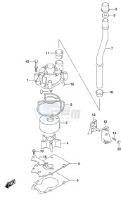 DF 150AS drawing Water Pump