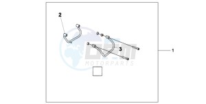 VT750CA9 Australia - (U / ST) drawing CH S/B SUPPORT