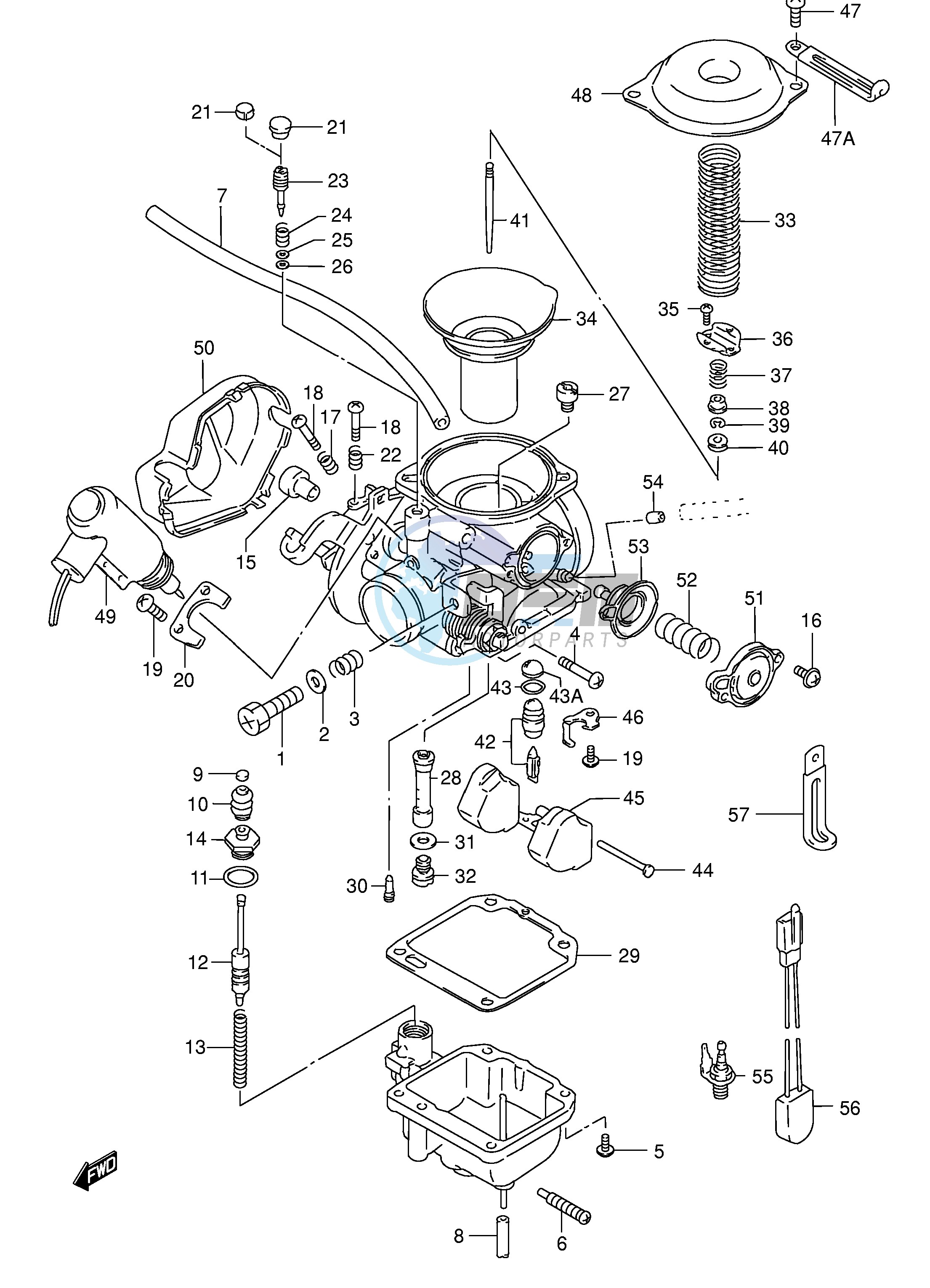 CARBURETOR (E18)