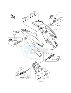 NINJA_250SL BX250AFS XX (EU ME A(FRICA) drawing Turn Signals