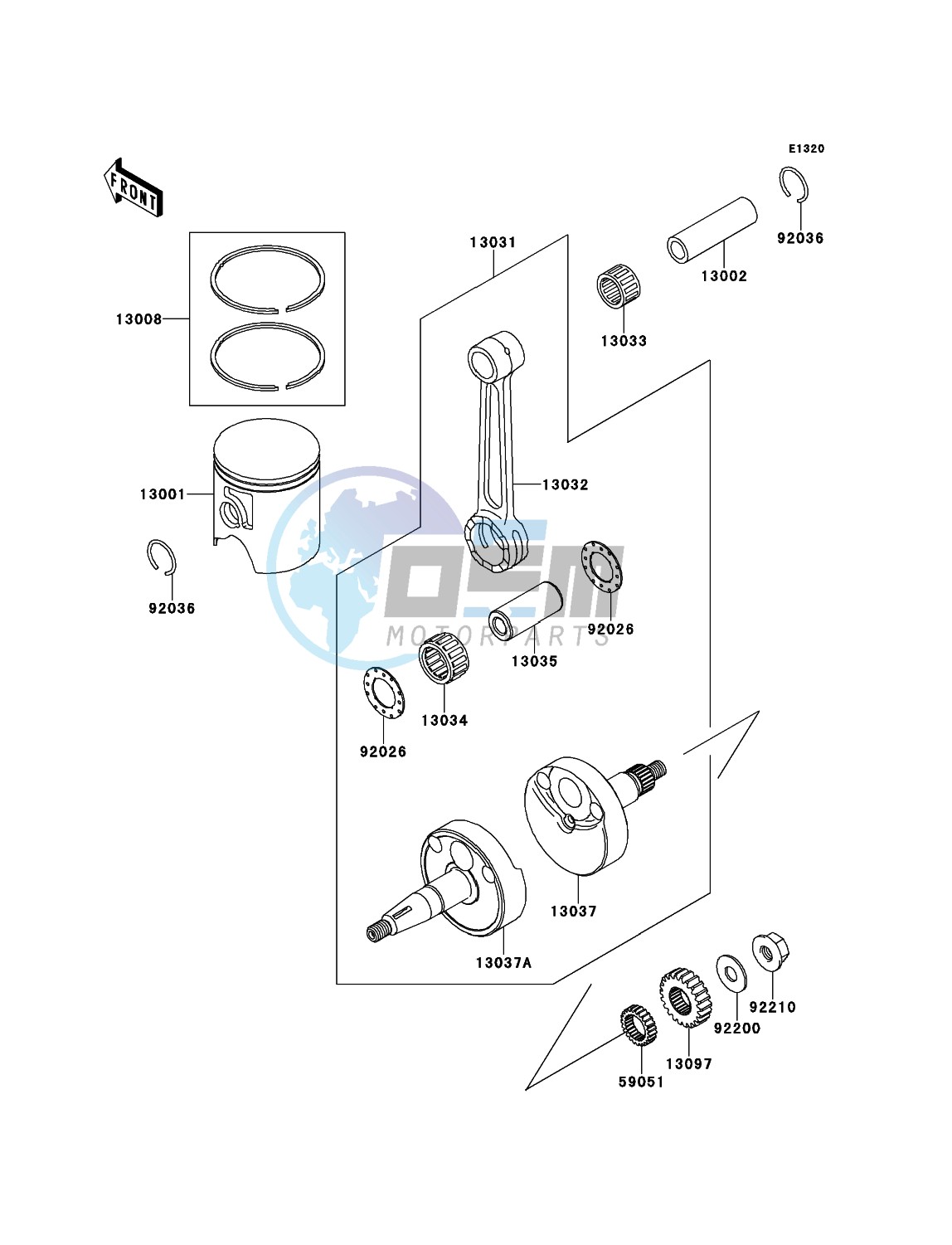 Crankshaft/Piston(s)