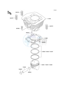 KEF 300 B [LAKOTA SPORT] (B1-B3) [LAKOTA 300 SPORT] drawing CYLINDER_PISTON-- S- -