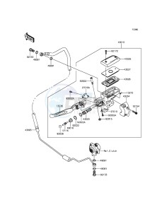 VULCAN_1700_VOYAGER_ABS VN1700BDF GB XX (EU ME A(FRICA) drawing Clutch Master Cylinder