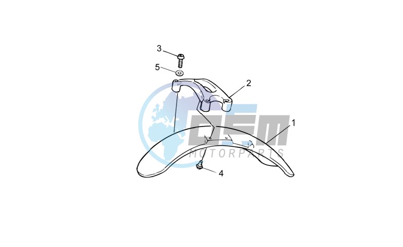 Front body - Front mudguard