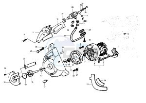 X9 EVOLUTION 125 drawing Flywheel magneto