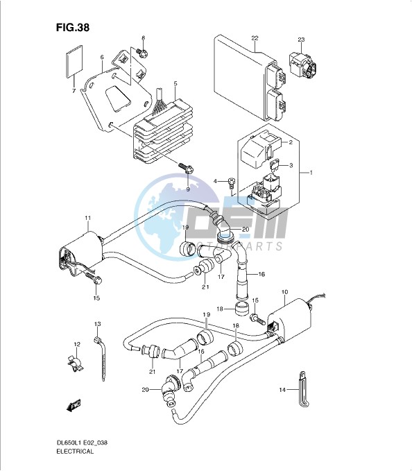 ELECTRICAL (DL650AL1 E2)