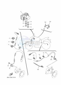 MT-07 ABS MTN690-U (B8M2) drawing ELECTRICAL 3