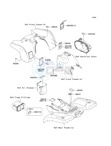 KVF 360 B [PRAIRIE 360] (B6F-B9F) B9F drawing LABELS