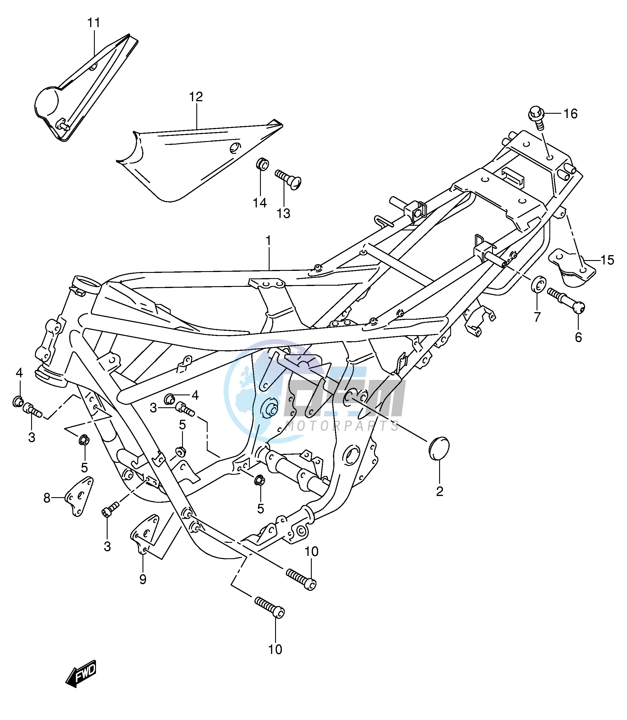 FRAME (GSF600ZK4)