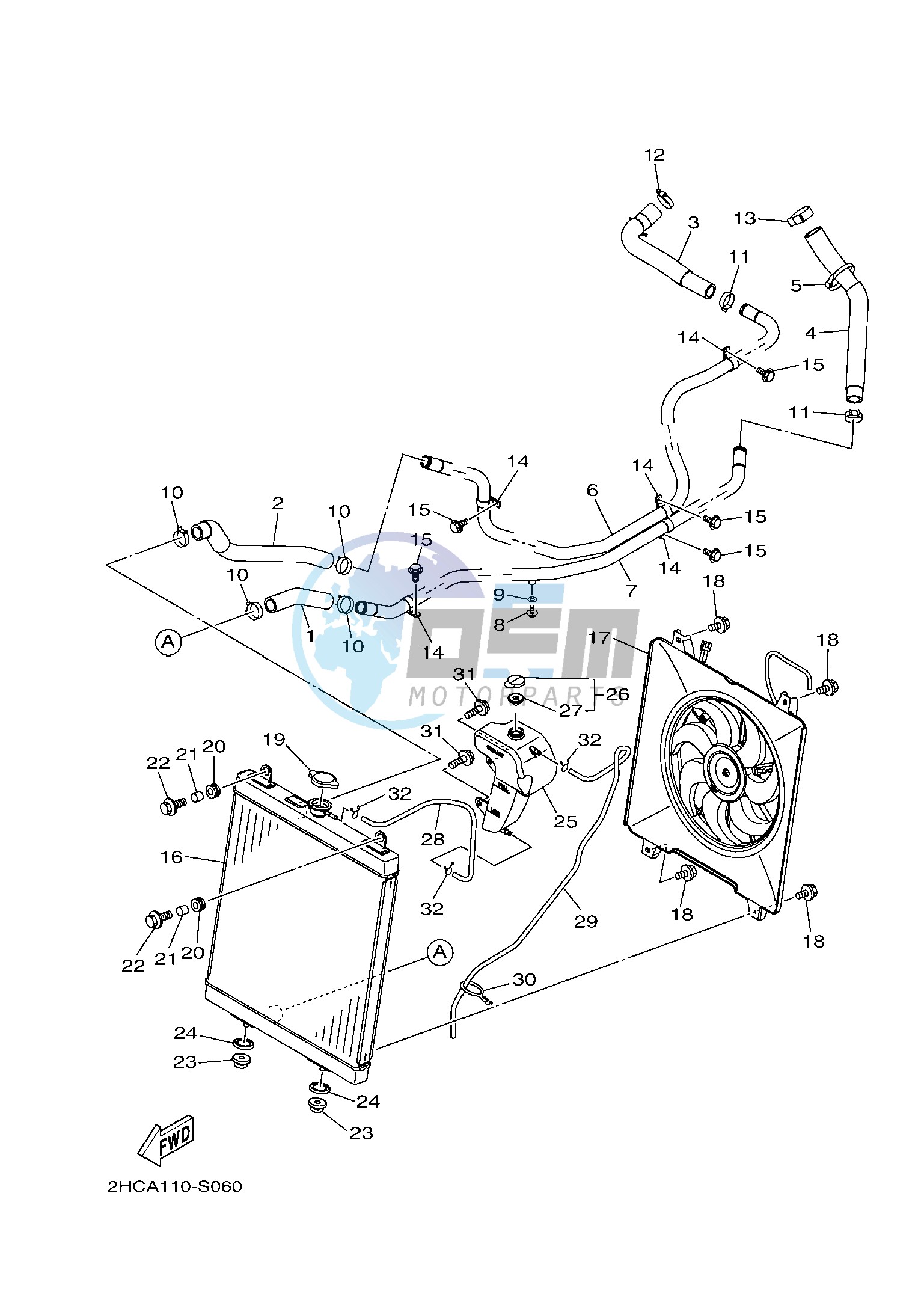 RADIATOR & HOSE