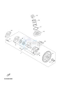 YN50FMU NEO'S 4 (B261 B261) drawing OIL PUMP