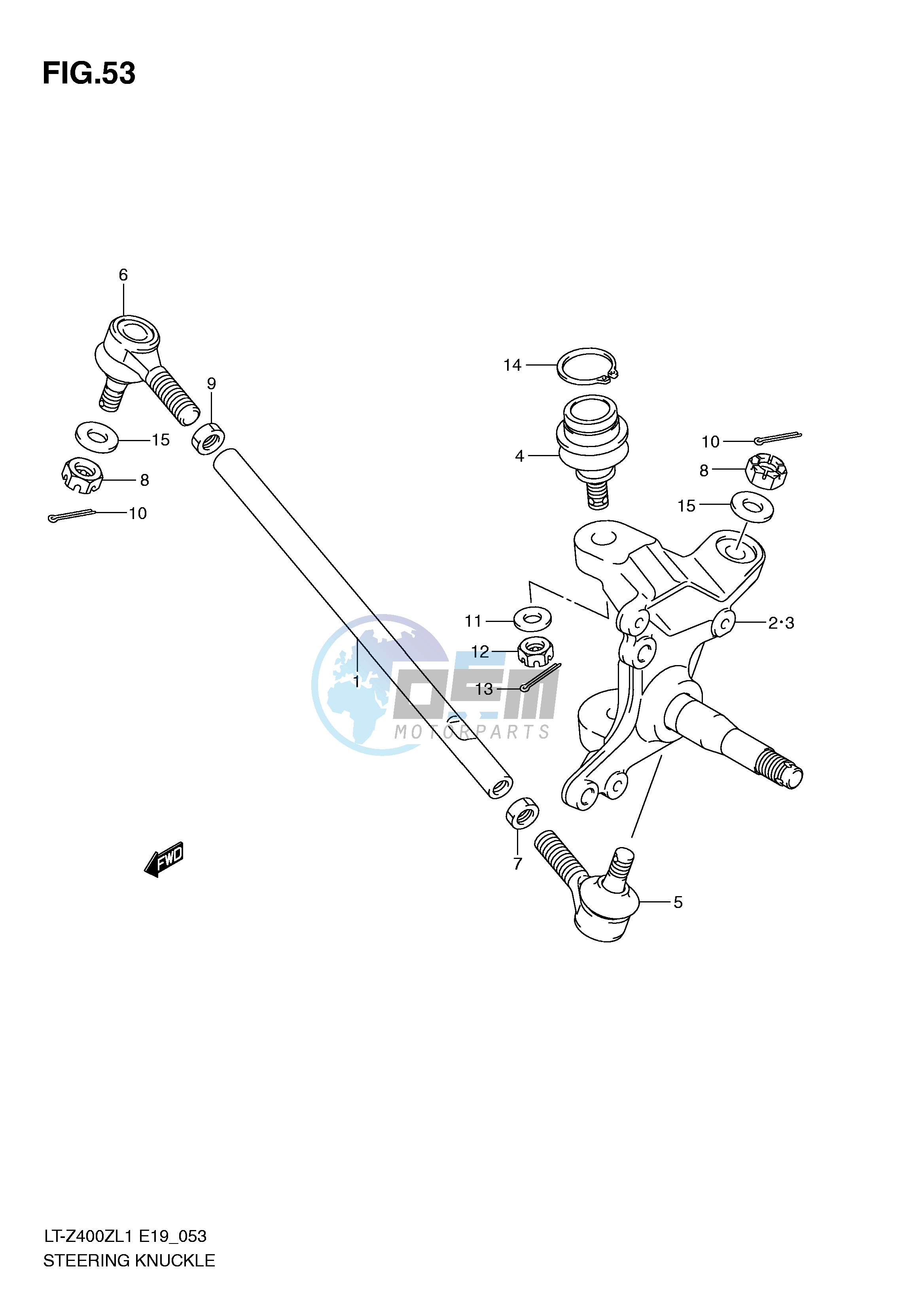 STEERING KNUCKLE