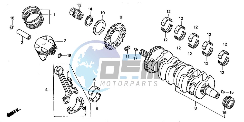 CRANKSHAFT/PISTON