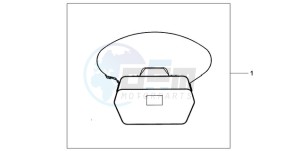 CBF10009 Ireland - (EK) drawing INNERBAG TOPBOX