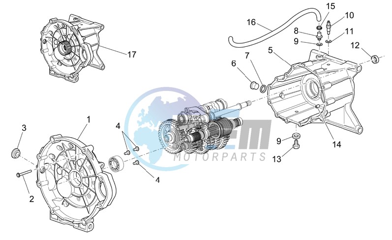 Transmission cage