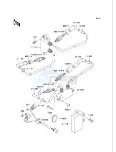 VN 750 A [VULCAN 750] (A15-A19) [VULCAN 750] drawing IGNITION SYSTEM