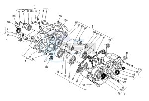 MITO EV 6 MARCE 125 drawing CRANKCASE