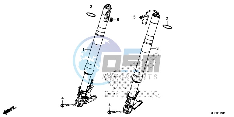 FRONT FORK (CBR1000S1/S2)