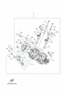 XSR700 MTM690-U (BJW1) drawing INTAKE 2