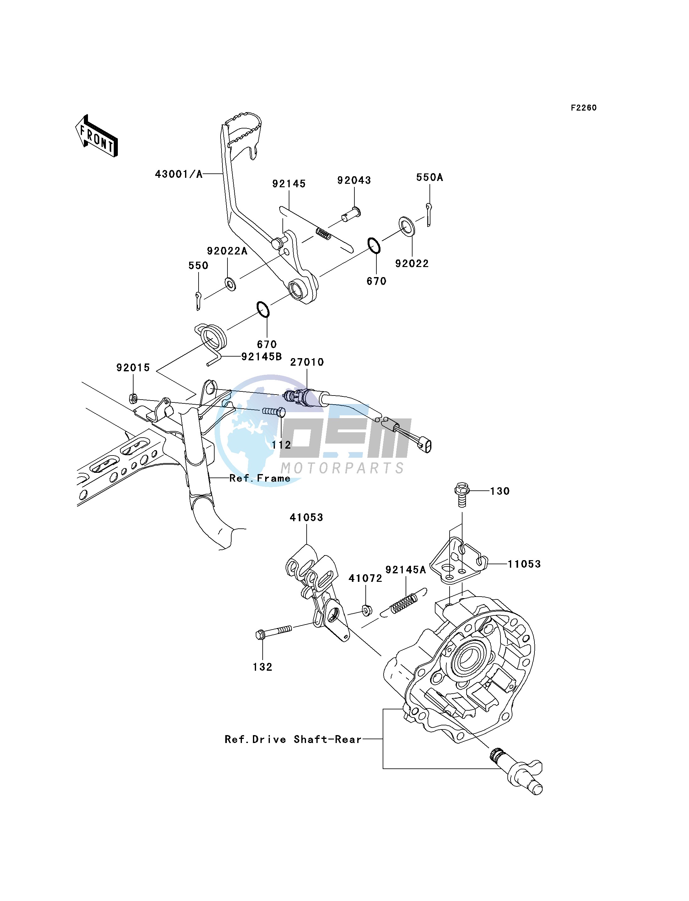 BRAKE PEDAL