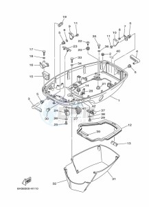 70BETOL drawing BOTTOM-COWLING