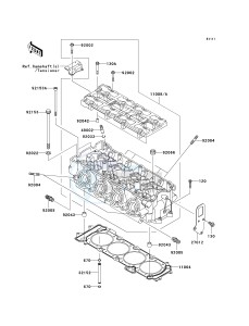 JT 1500 B [ULTRA 250X] (B7F-B8F) B7F drawing CYLINDER HEAD