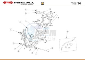 BYE-BIKE-EURO4-BLACK 50 drawing CHASSIS