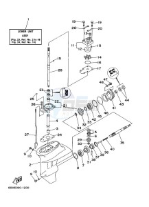 F15A drawing PROPELLER-HOUSING-AND-TRANSMISSION-1