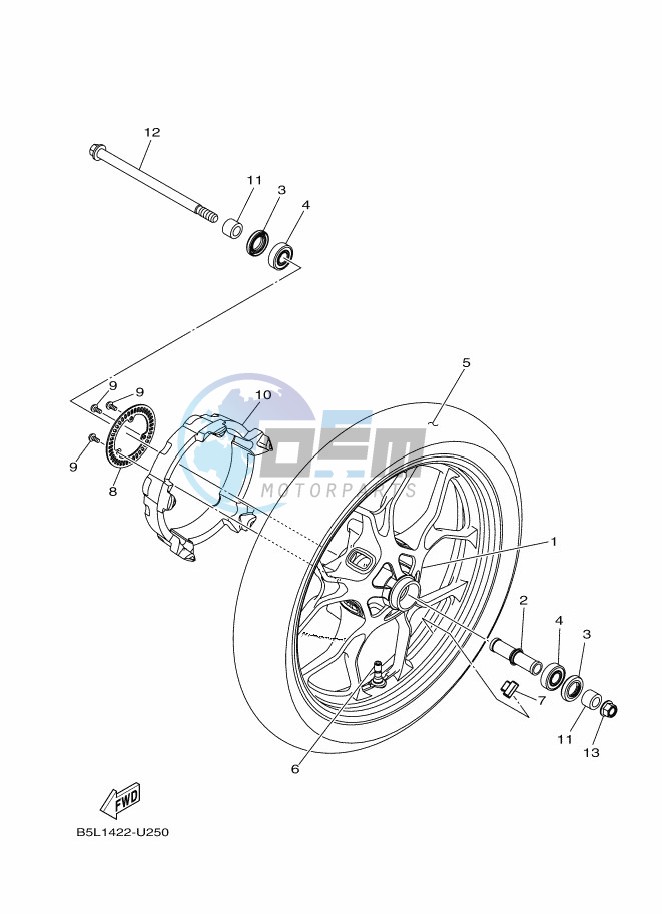 FRONT WHEEL